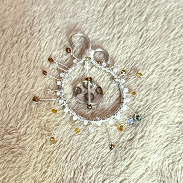 Silver Sparkle Ornament