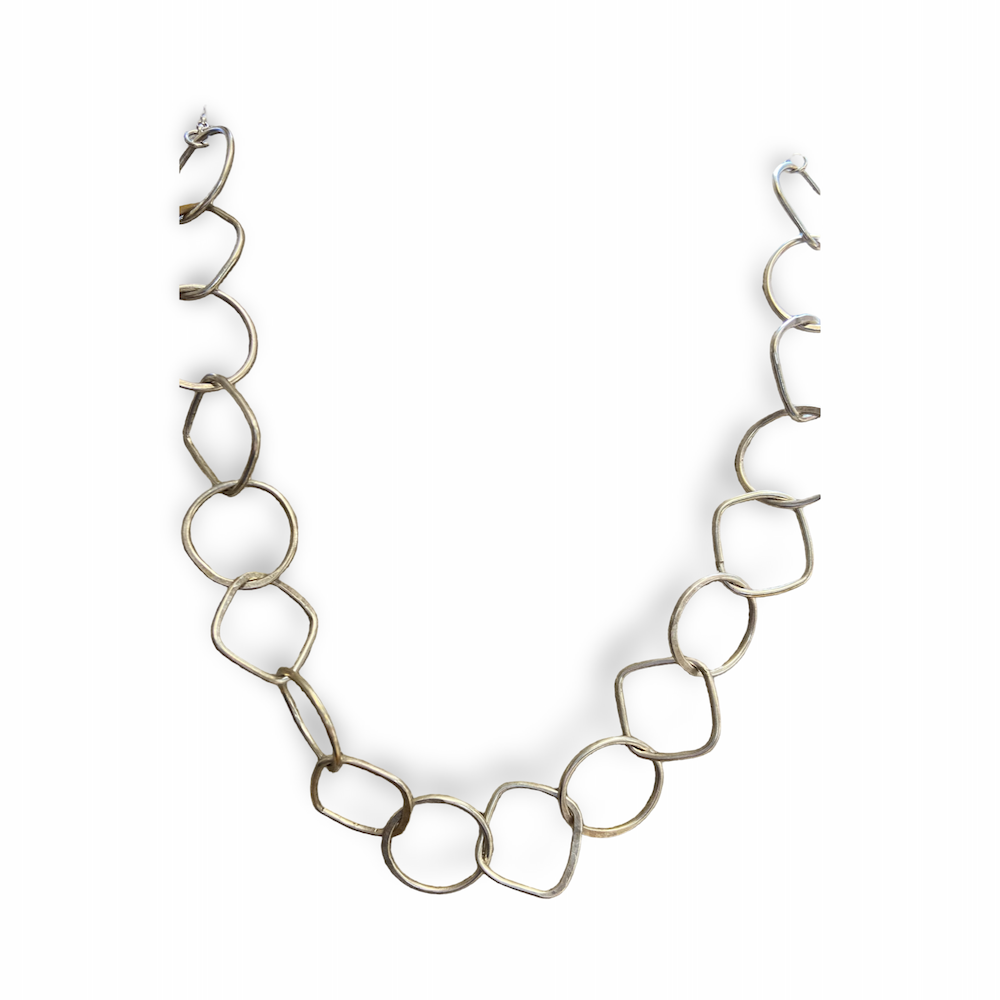 Silver handmade chain