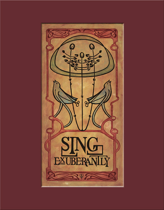 Art Nouveau Sing Exuberantly