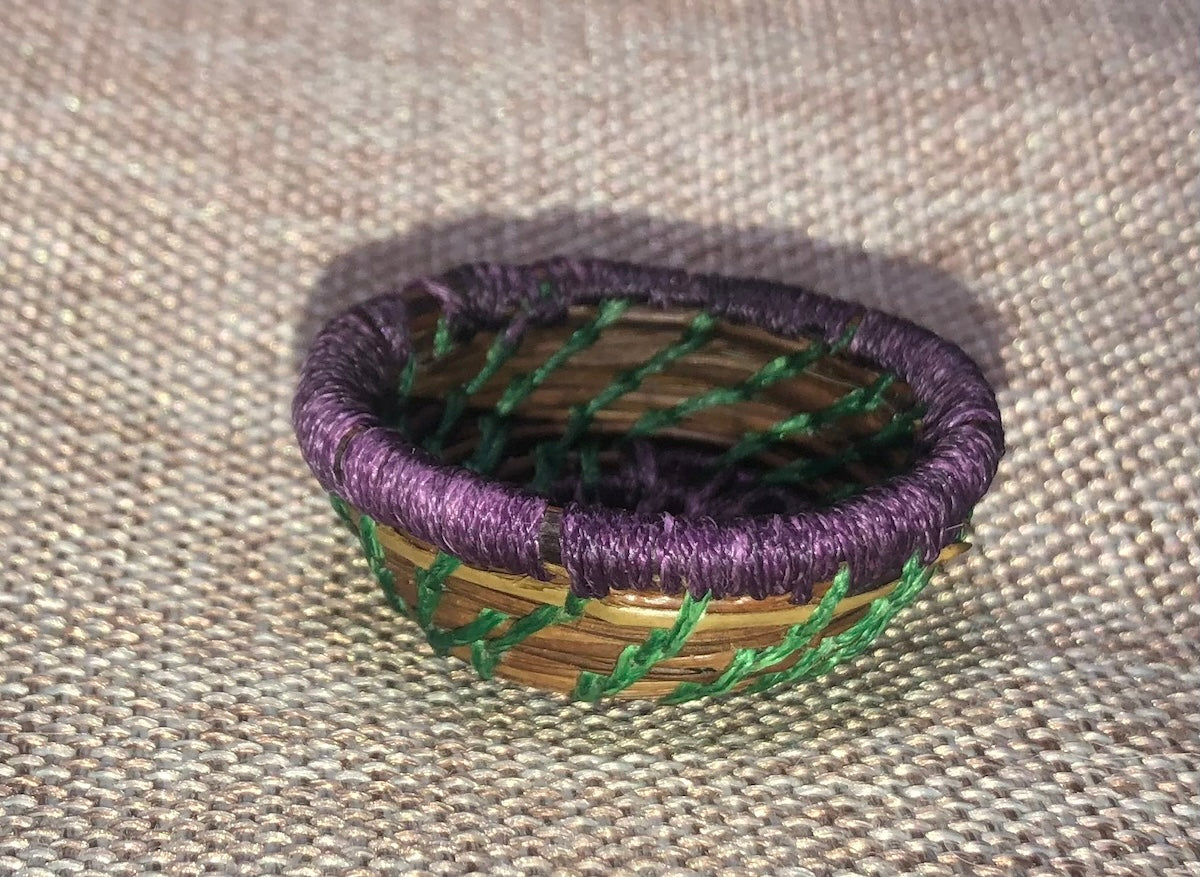 Small Green Basket
