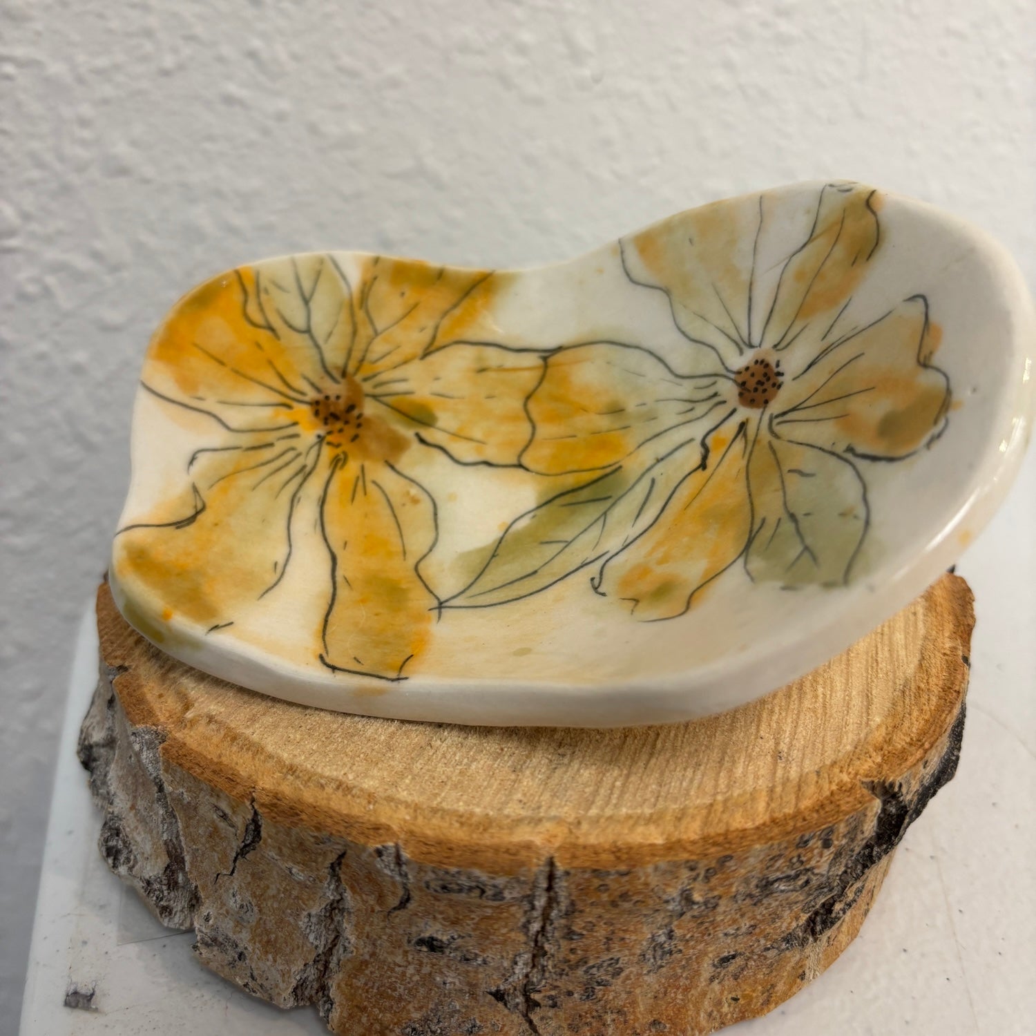 Small Watercolor trinket tray