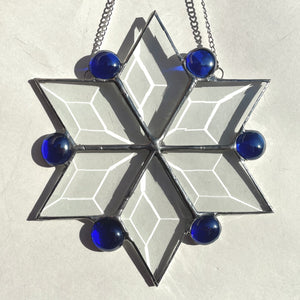 Stained Glass Bevel Snowflake Art Class - Sun 2.22.26 @ 10:00 AM