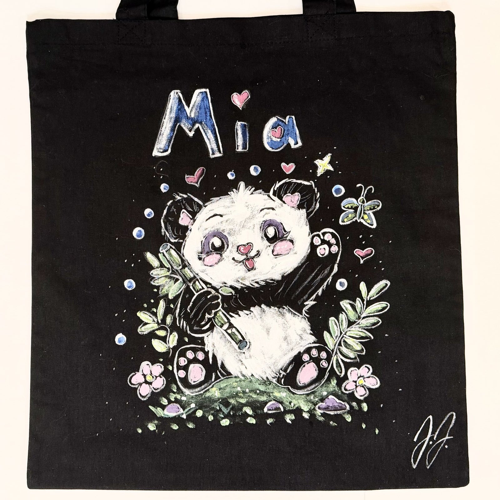 Spring Break Painting Lab: Paint a Panda Tote (Part Two)  Ages 5+ Tues. 3.17.26 @ 1P