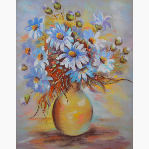 Art Class: Pastel Painting – Daisies, Tuesday, Oct 27, 2026 10am-12pm