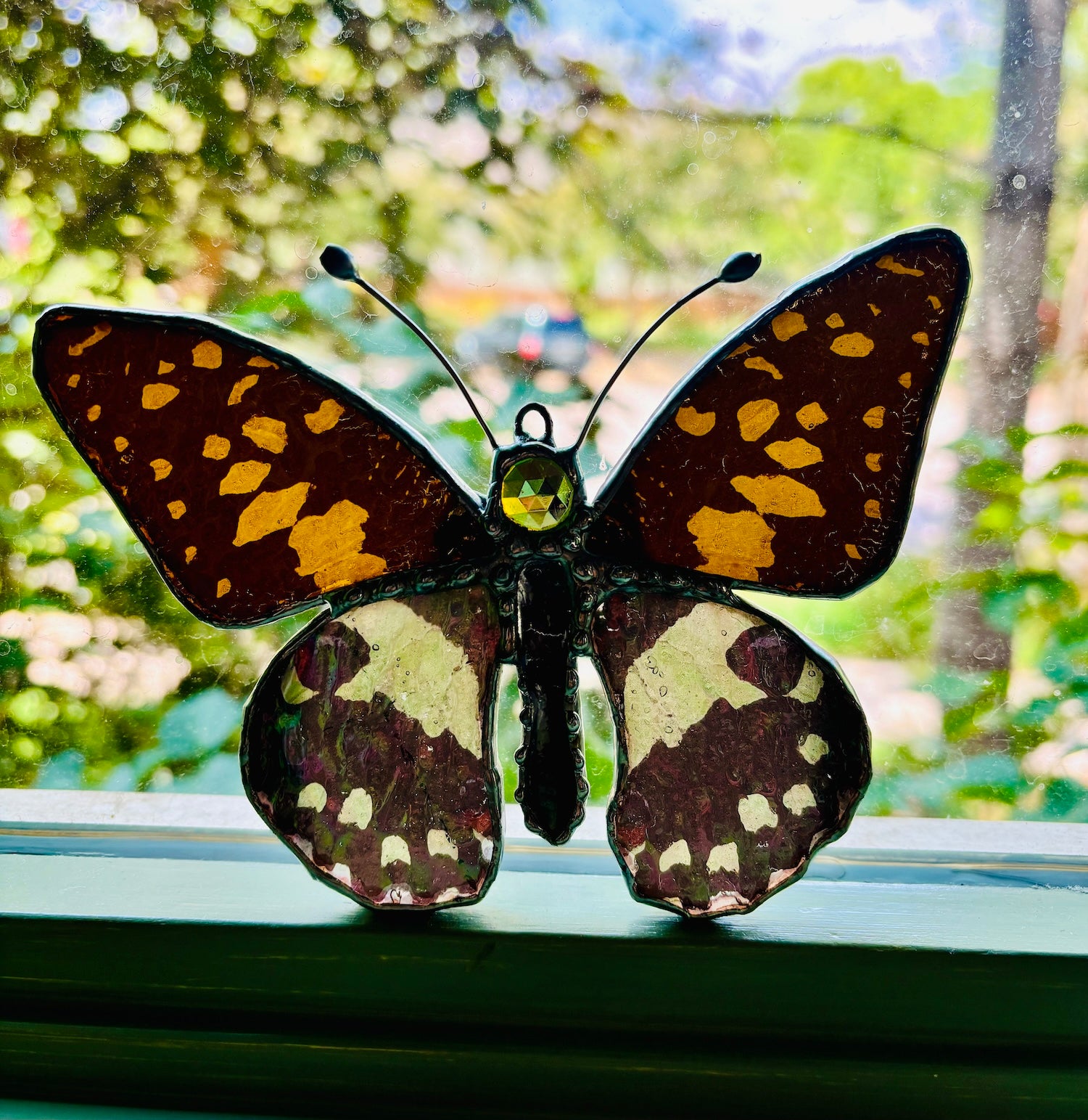 Stained Glass Butterfly G12