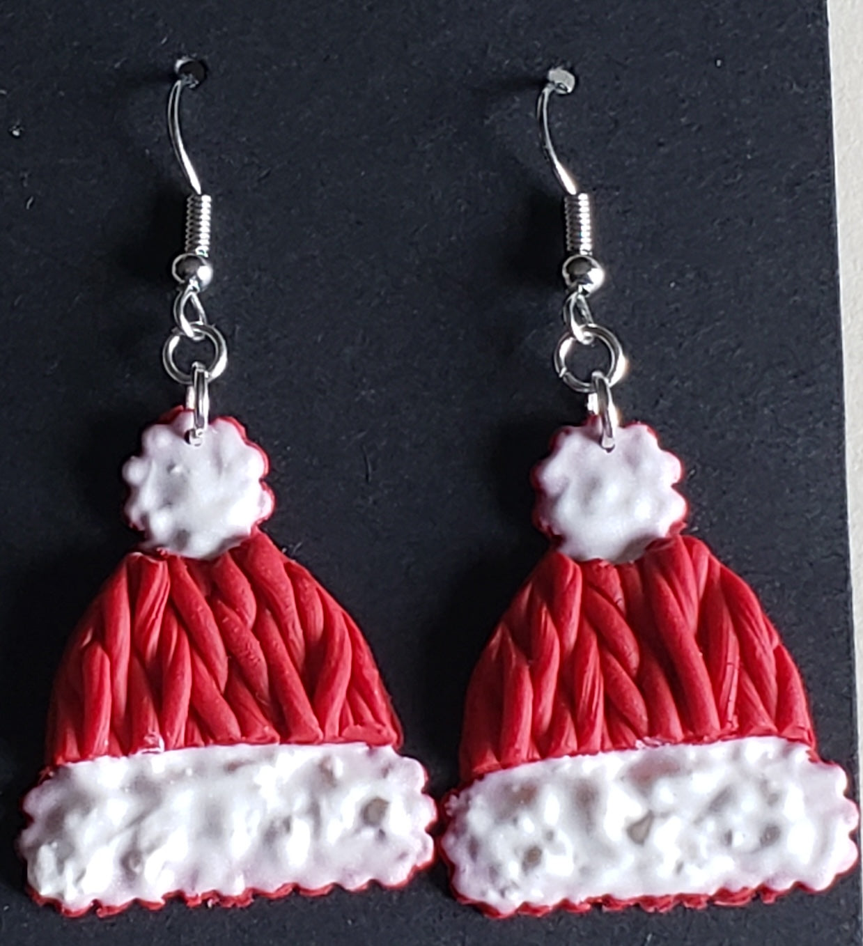 Stocking cap earrings