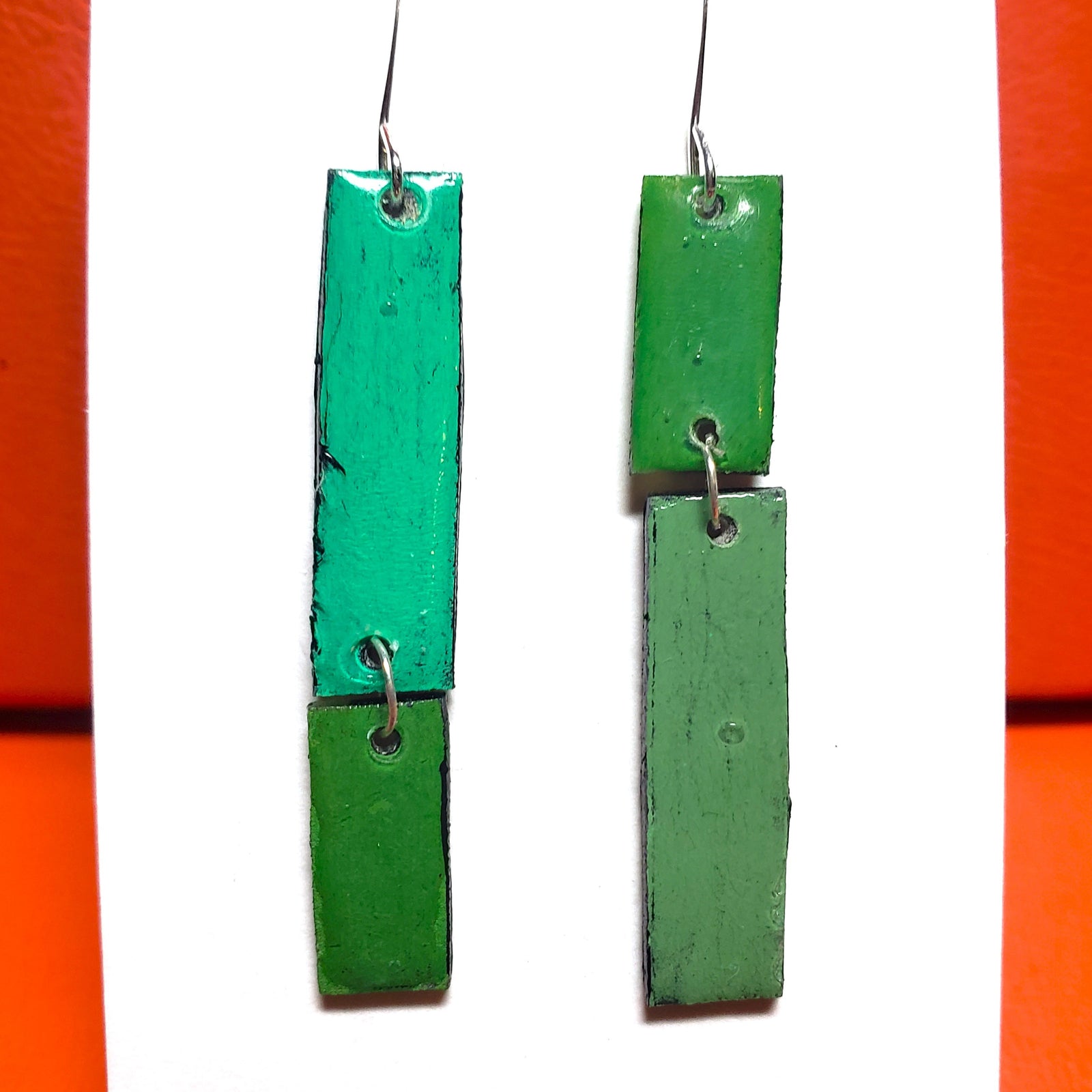 Sugarcane earrings 2