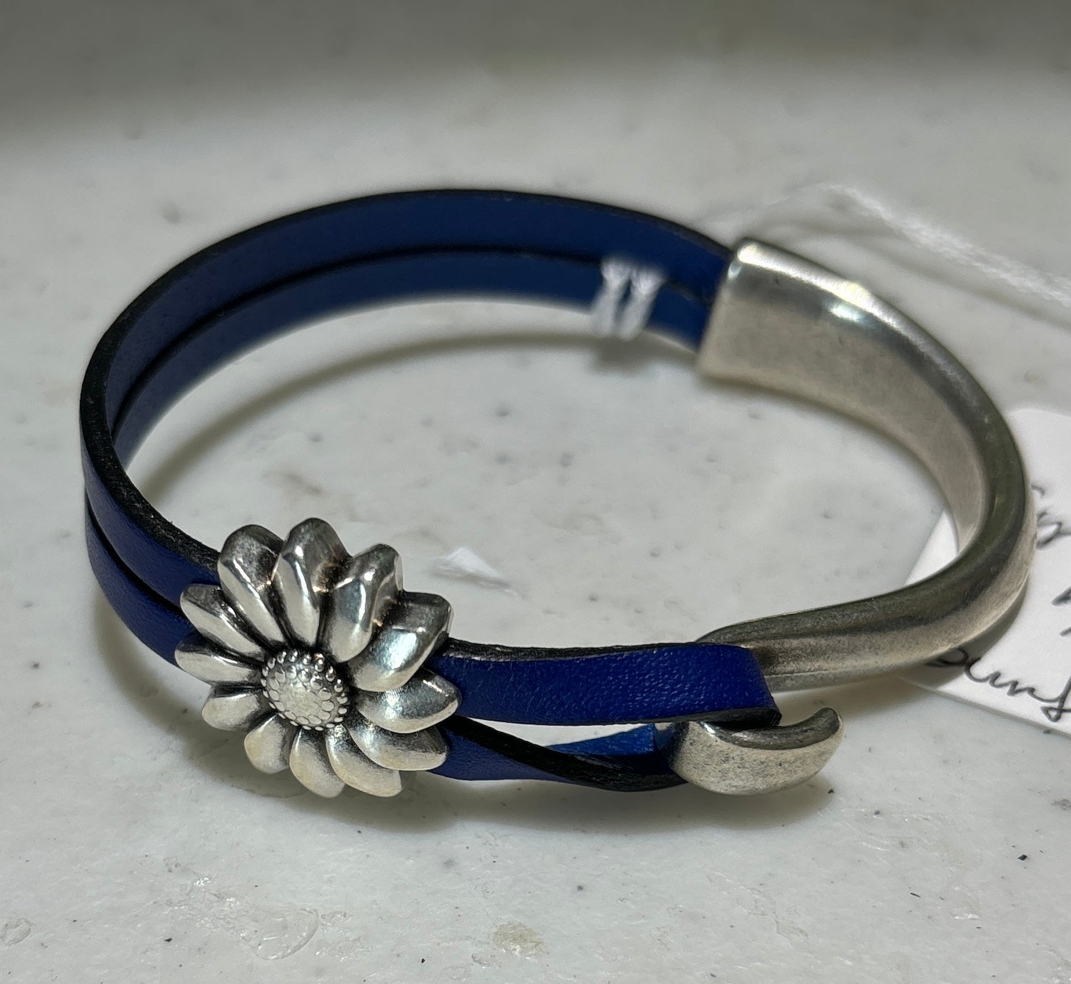 Sunflower Leather Bracelet