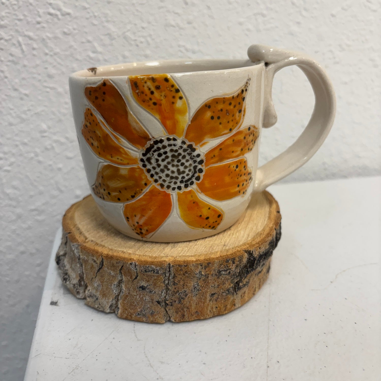 Sunflower mug 1