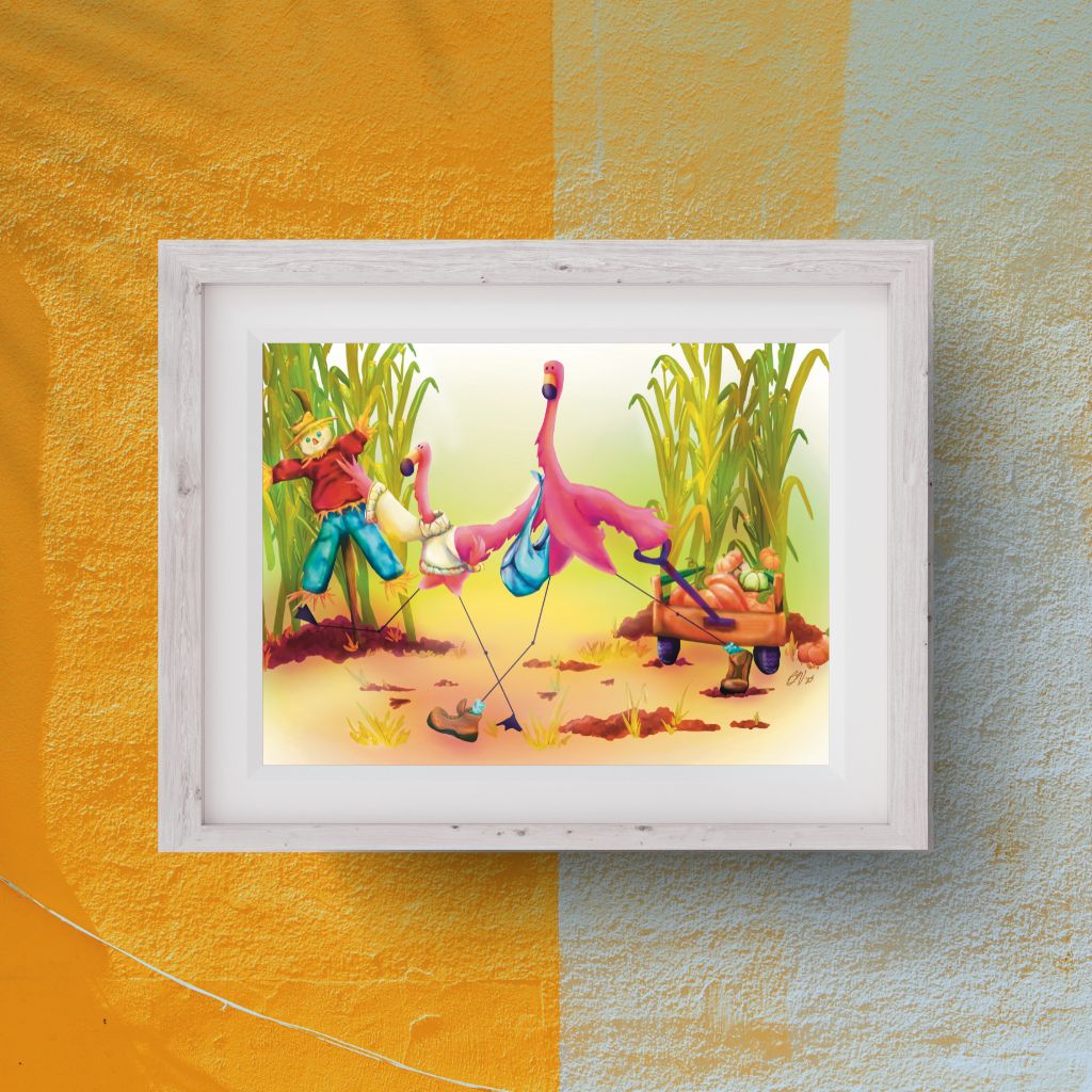 A Flamingo Autumn 2025 Adventure Framed