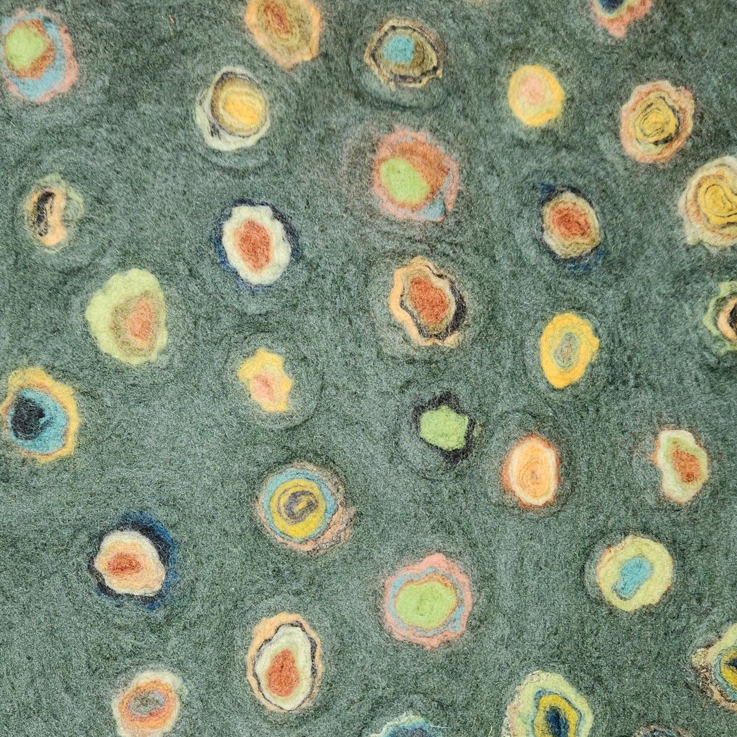 Let's Wet Felt a Whimsical Table Runner Art Class Wed.2.5.25 @ 10A