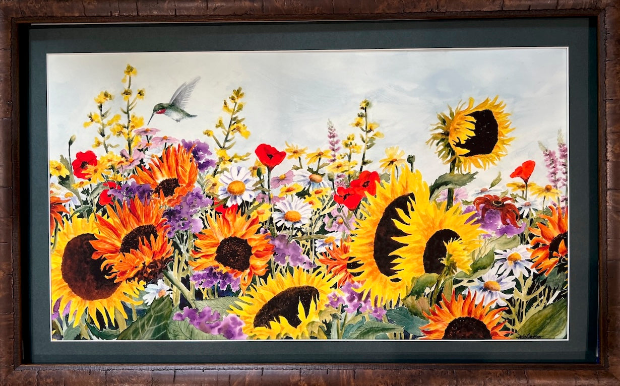 Taste Testing - framed large giclee
