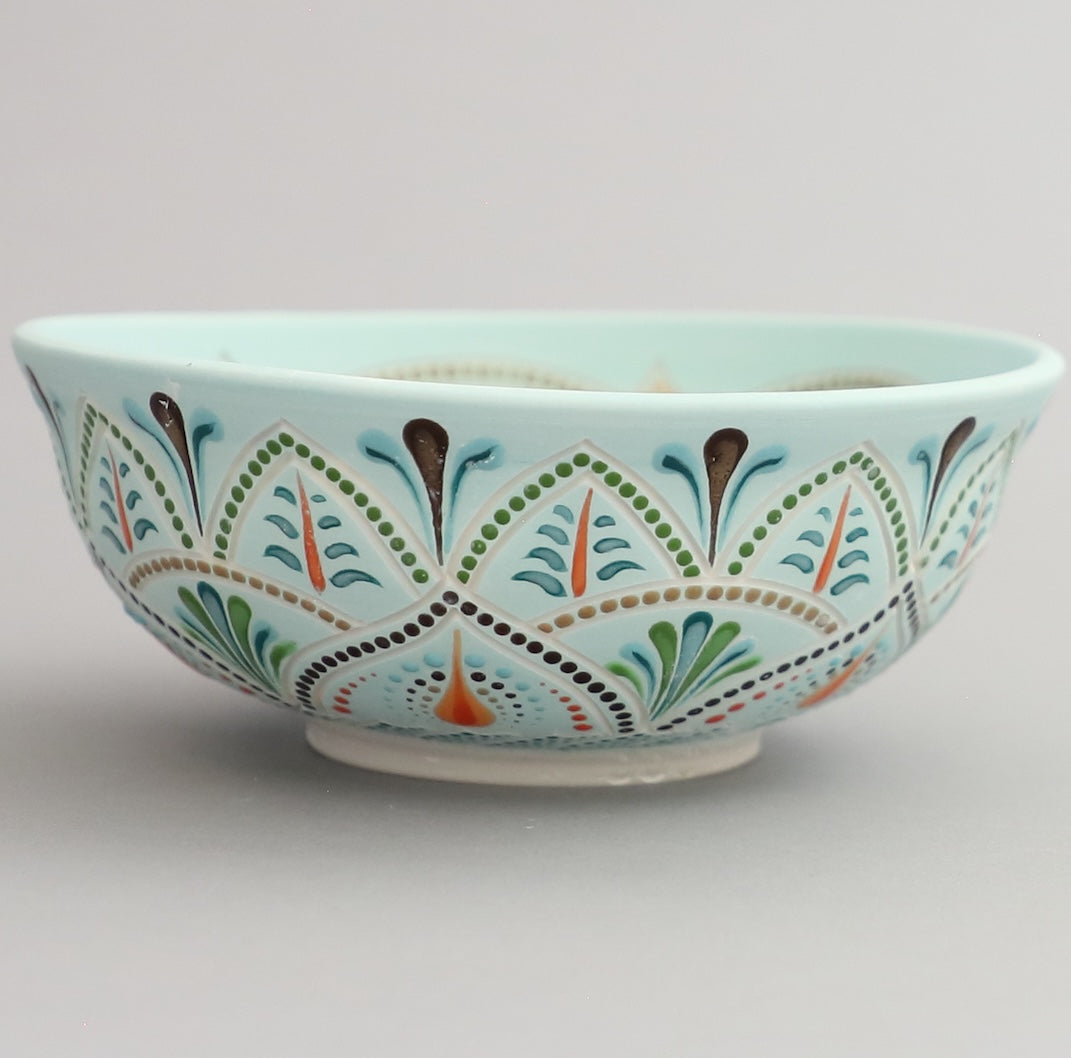 Teal Cereal Bowl