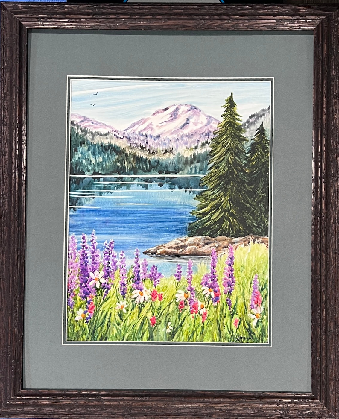 The Music of Nature framed
