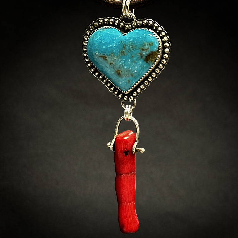 Turquoise & Coral