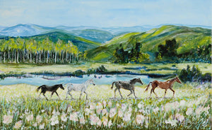 Wild Heart-Acrylic Painting Art Class Sun. 9.20.26 @ 2P
