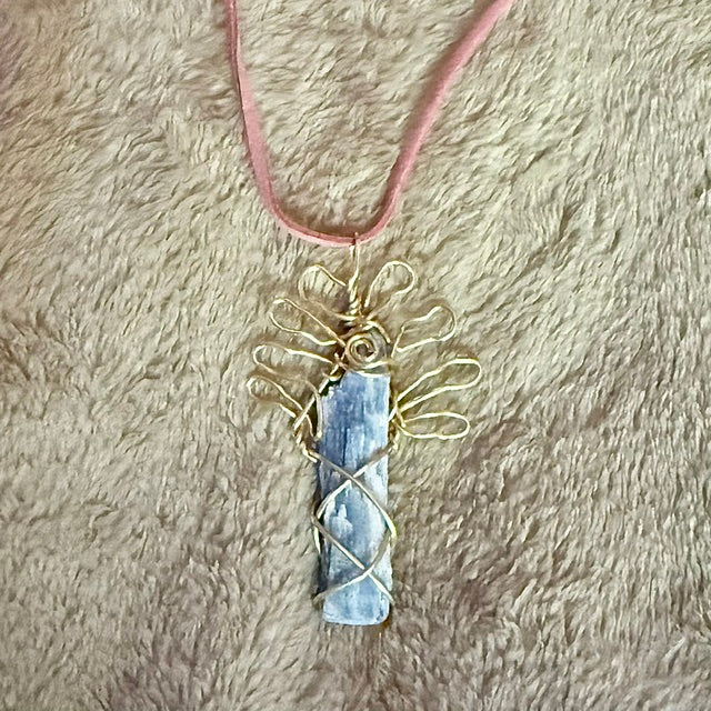 Wild Woman Kyanite Pendant