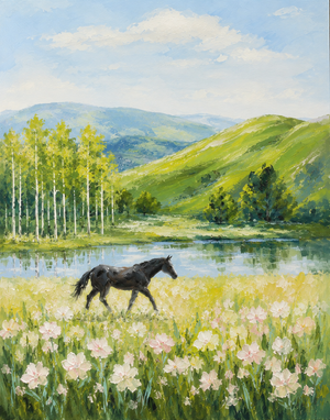 Wild Heart-Acrylic Painting Art Class Sun. 9.20.26 @ 2P