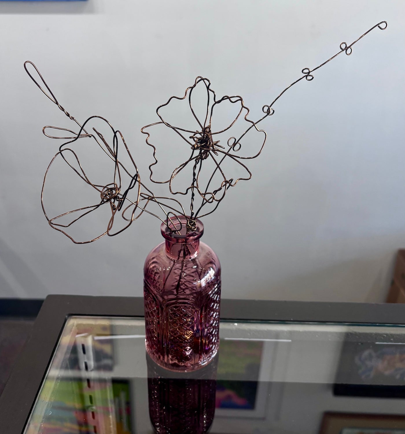 Wire Flower Bouquet EAL- L