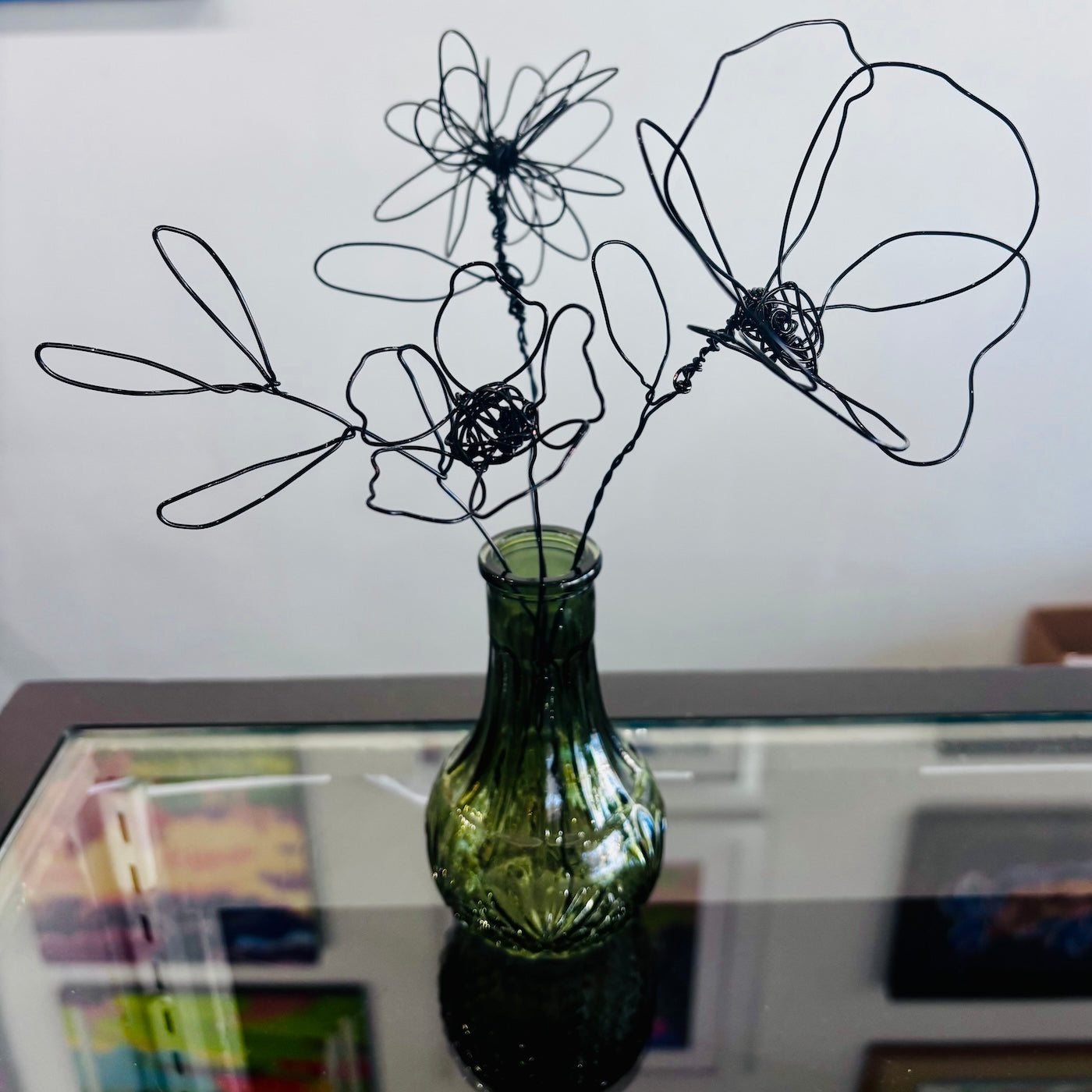 Wire Flower Bouquet EAL- M