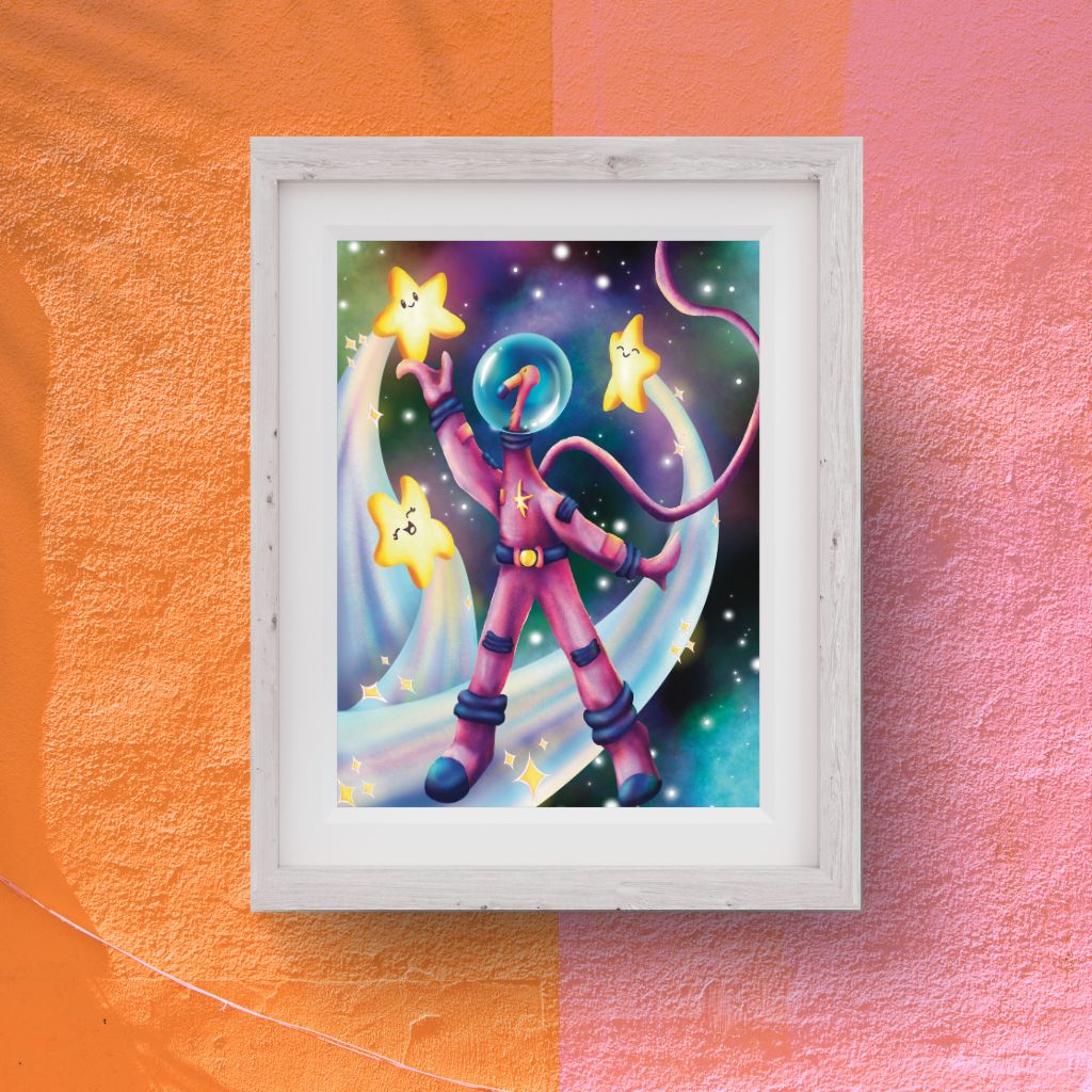 With The Stars Adventure 11x14 Print