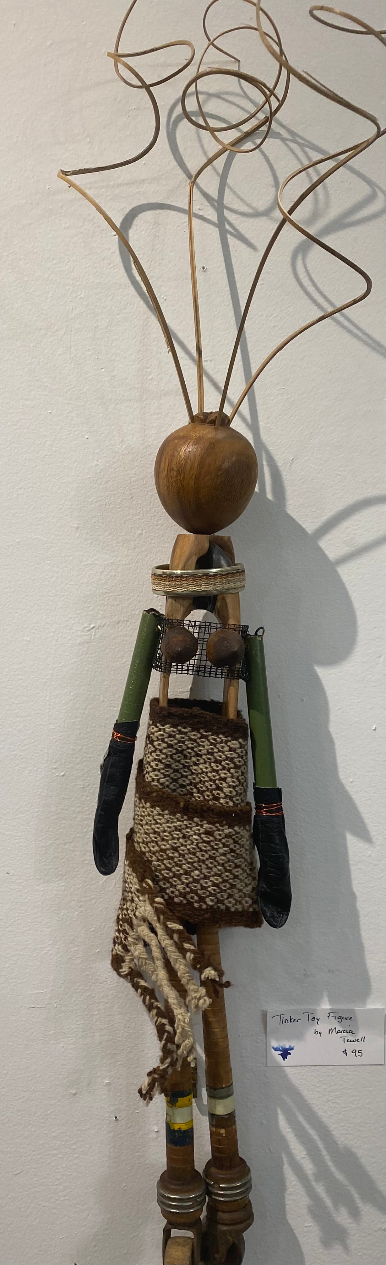 Woven skirt doll