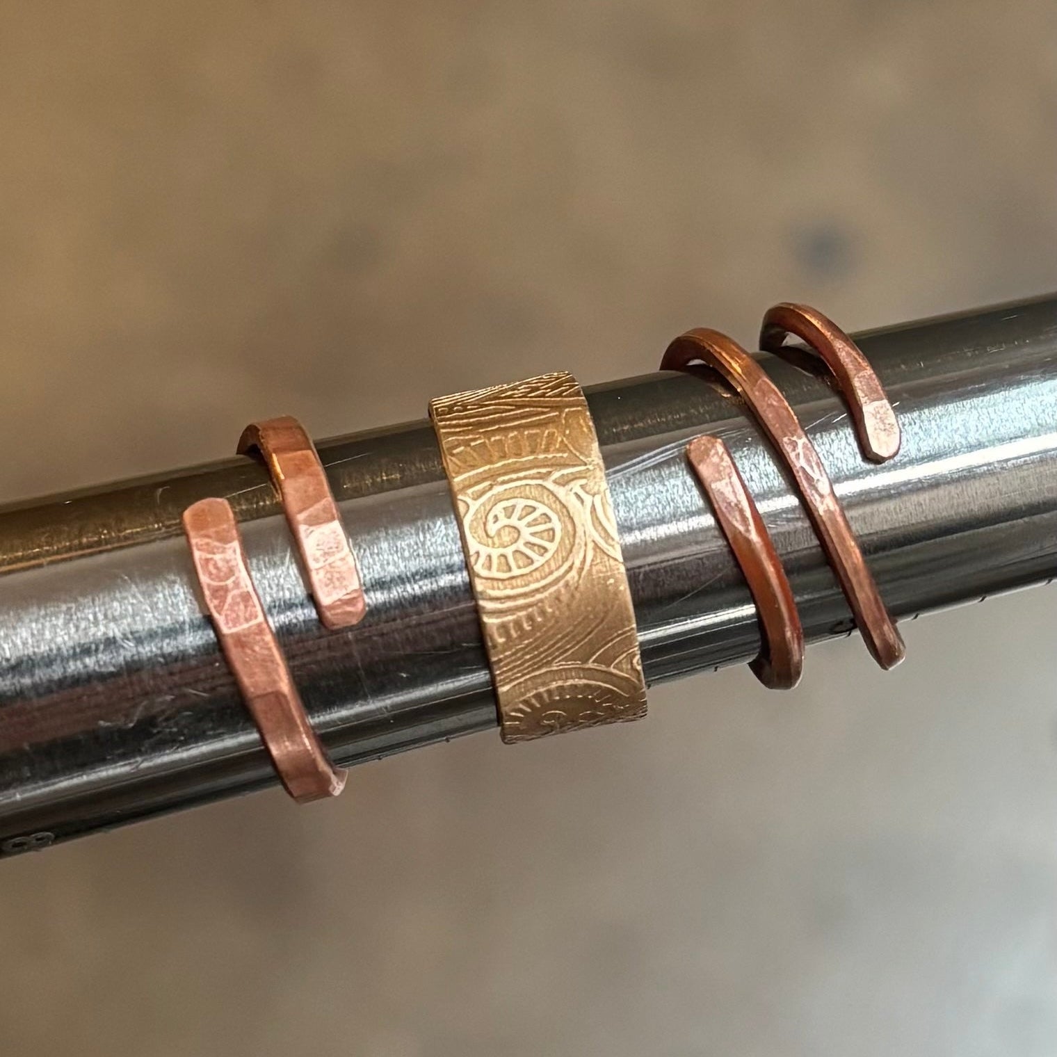 Adjustable Rings- Metalsmithing Art Class Fri. 12.19.25 @ 2:00P