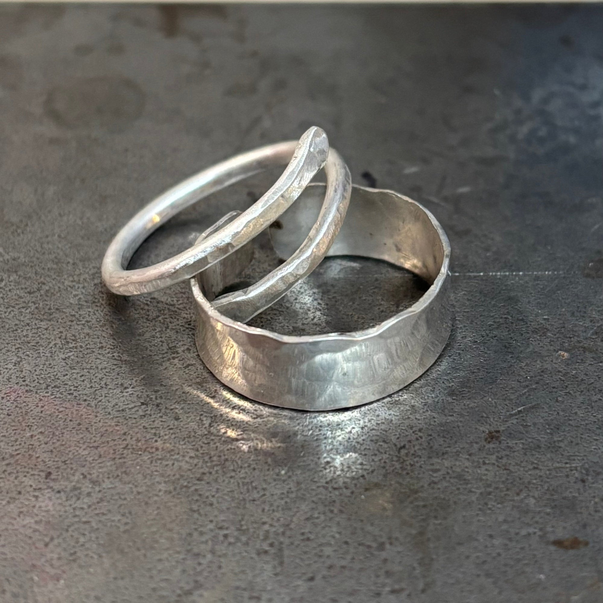 Adjustable Rings- Metalsmithing Art Class Fri. 12.19.25 @ 2:00P