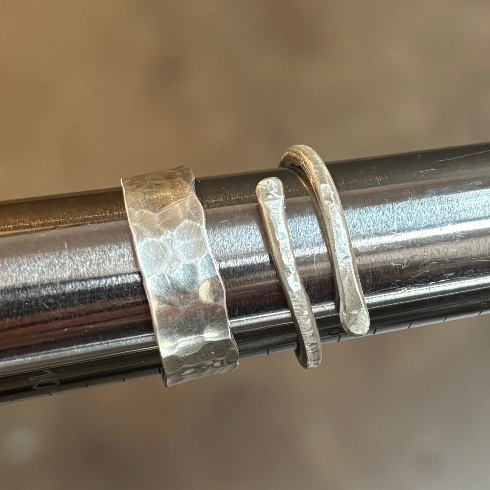 Adjustable Rings- Metalsmithing Art Class Fri. 12.19.25 @ 2:00P