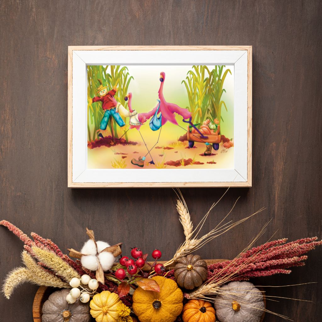A Flamingo Autumn 2025 Mini Print
