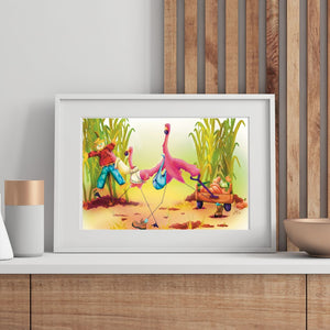 A Flamingo Autumn 2025 Mini Print