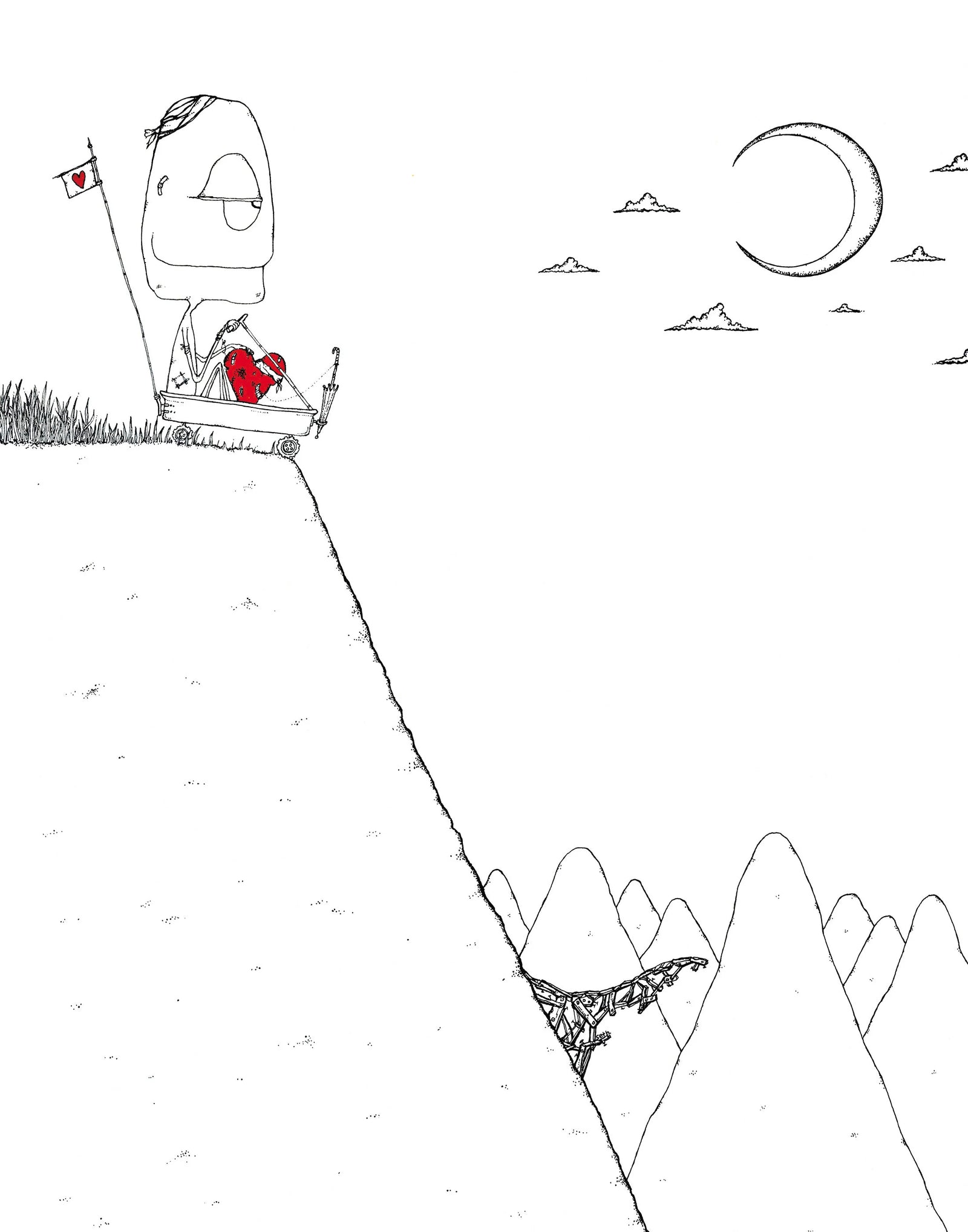 And sooner or later Walter would always end up out there in his wagon again