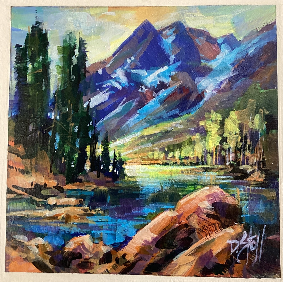 Acrylic Landscape Painting Understanding Design and Composition FUNdamentals Two Part Art Class: Thur.3.19.26 @ 5P  & Sat. 3.21.26 @ 9A