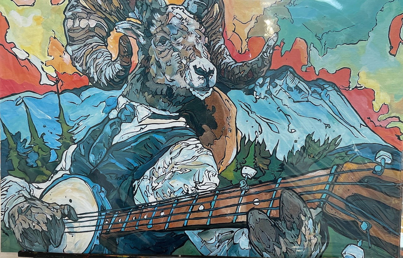 Big Horn Canvas Print