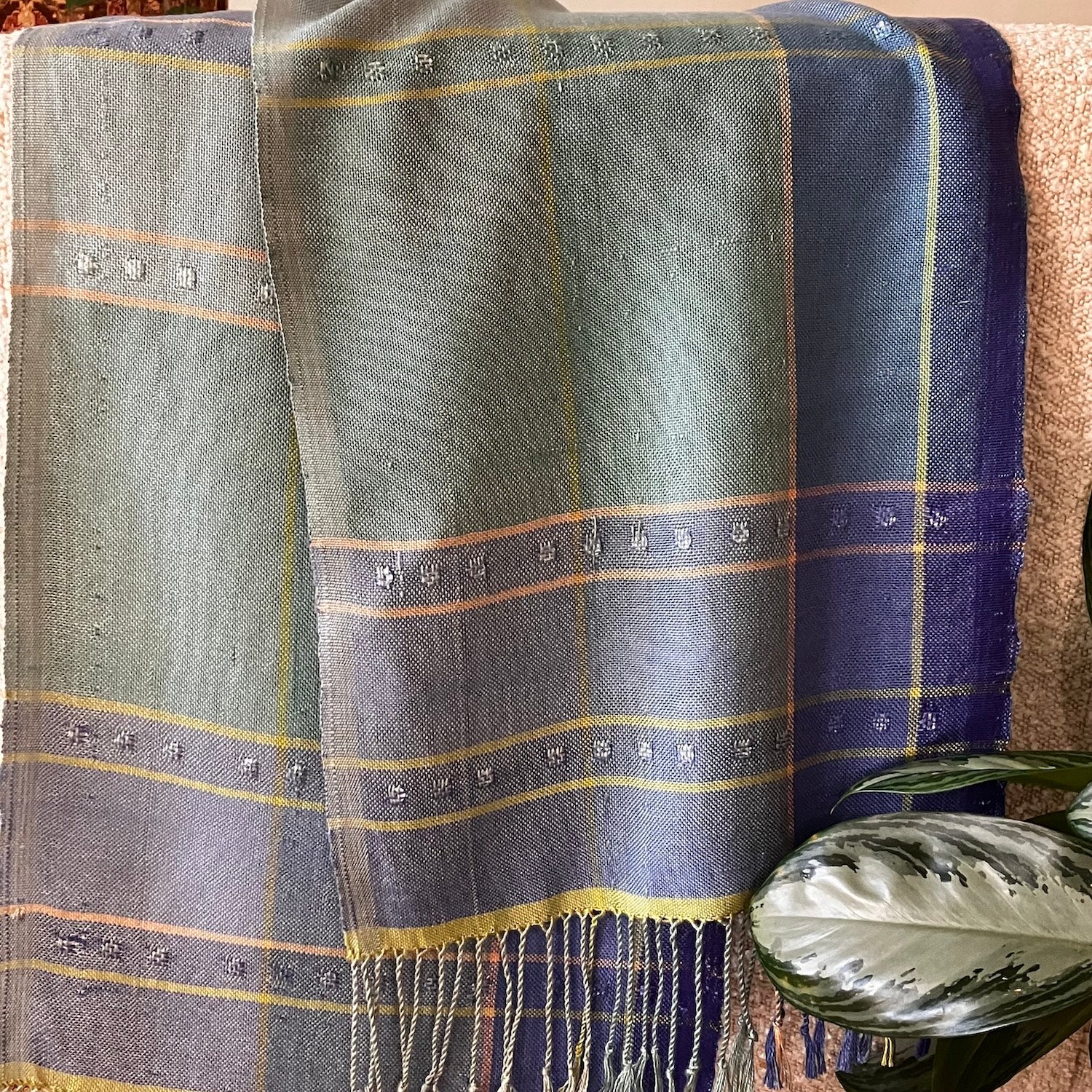 Blues scarf