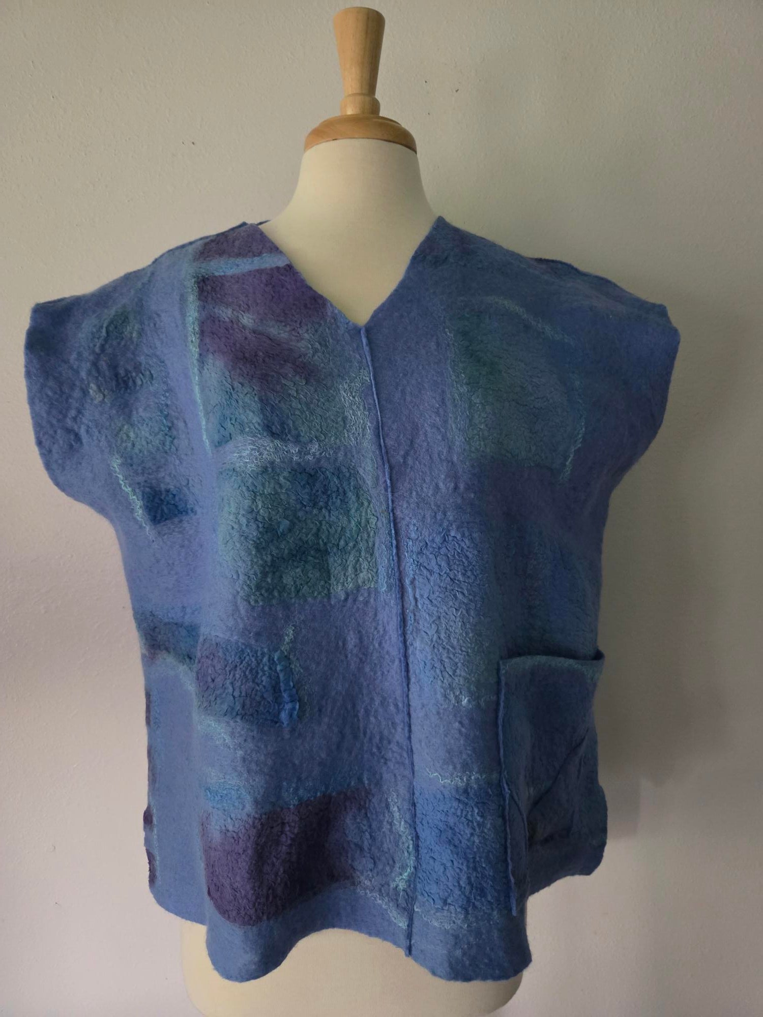 Light Blue Tunic Top