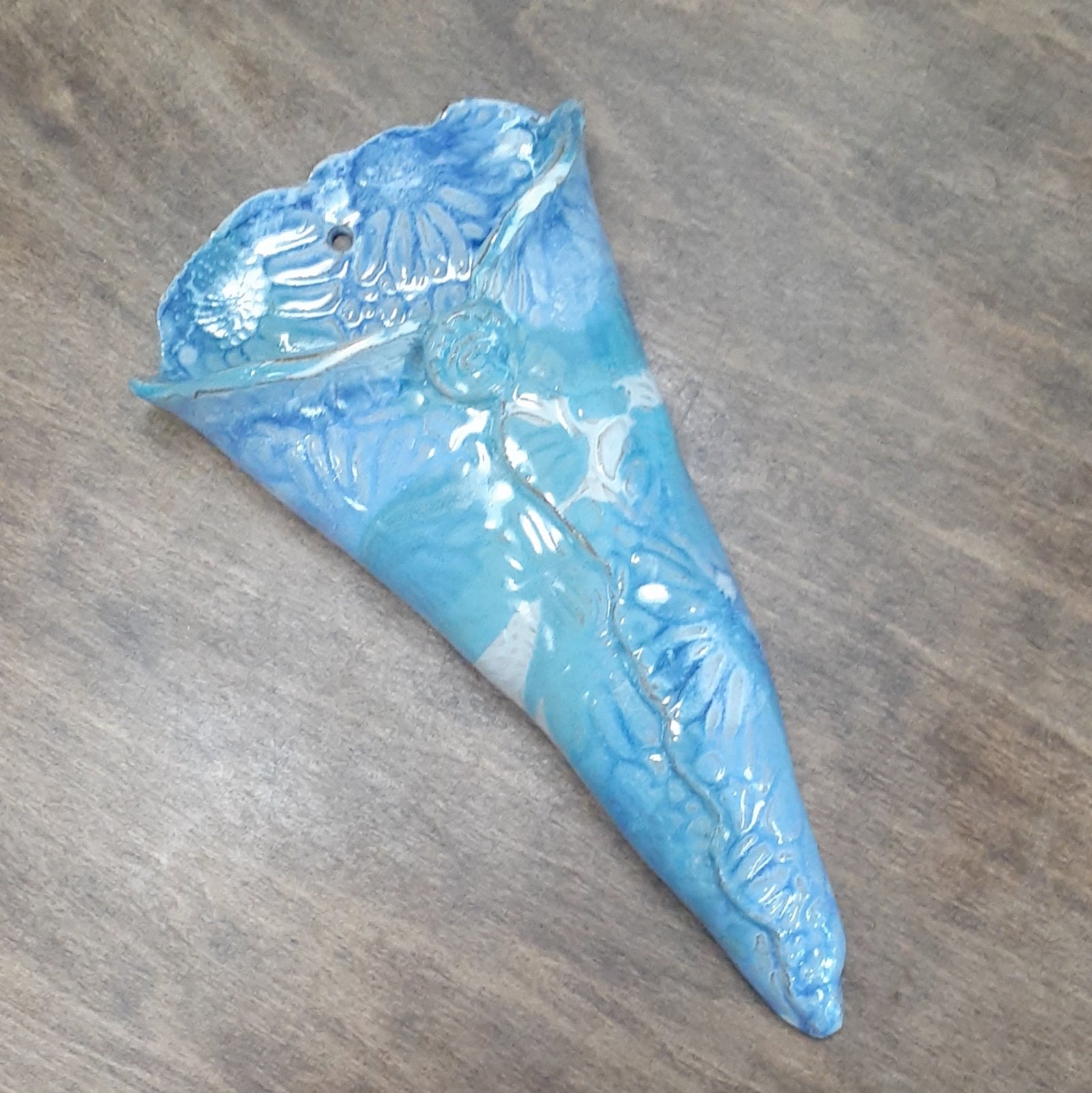 Blue Wall vase