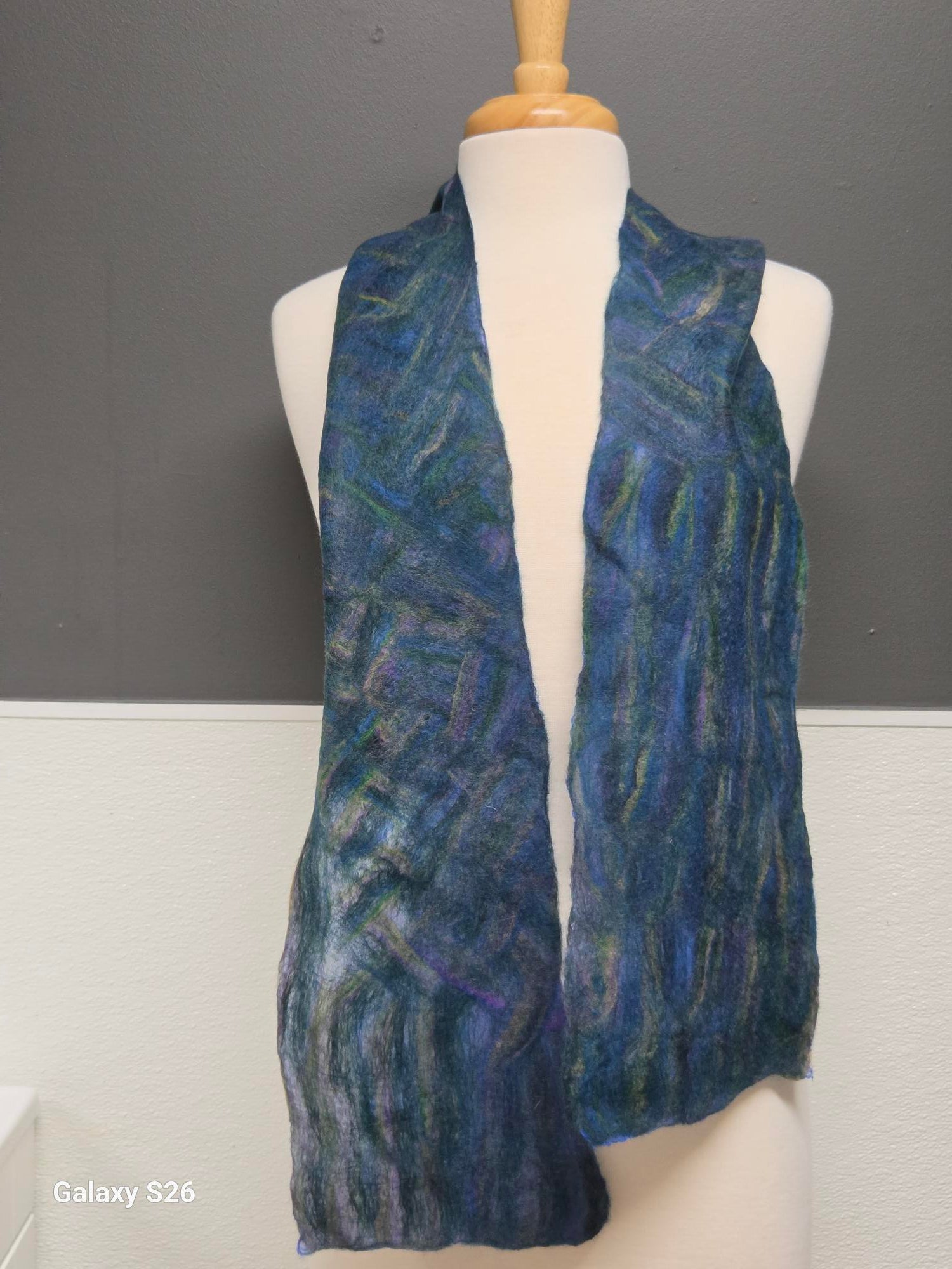 Cobalt Scarf