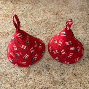 Cone style potholders (set of 2)