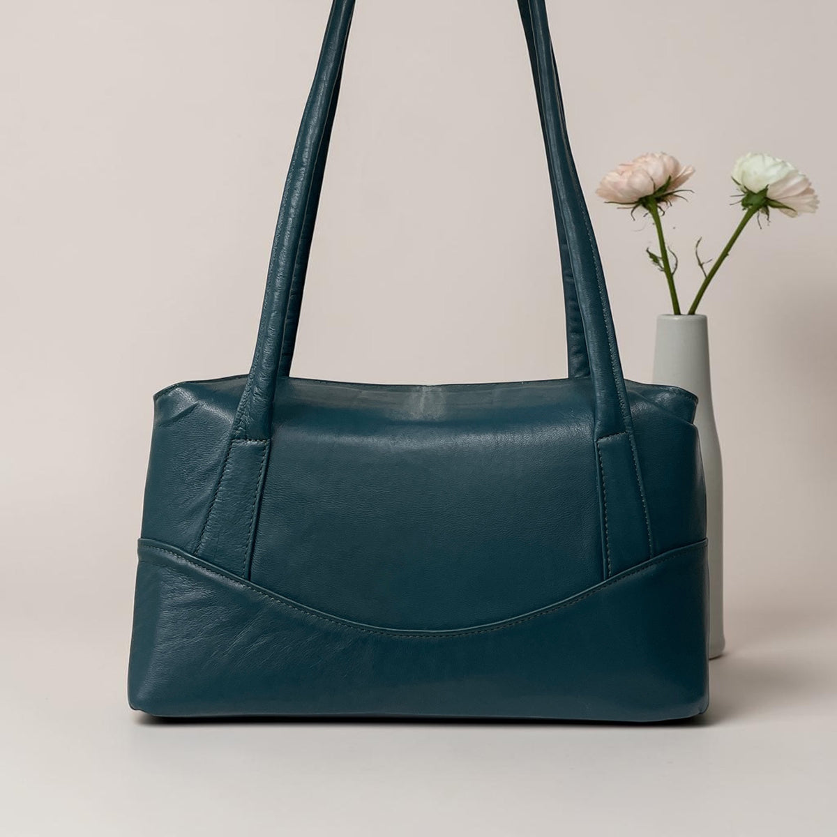 Emerald Elegance Shoulder Bag