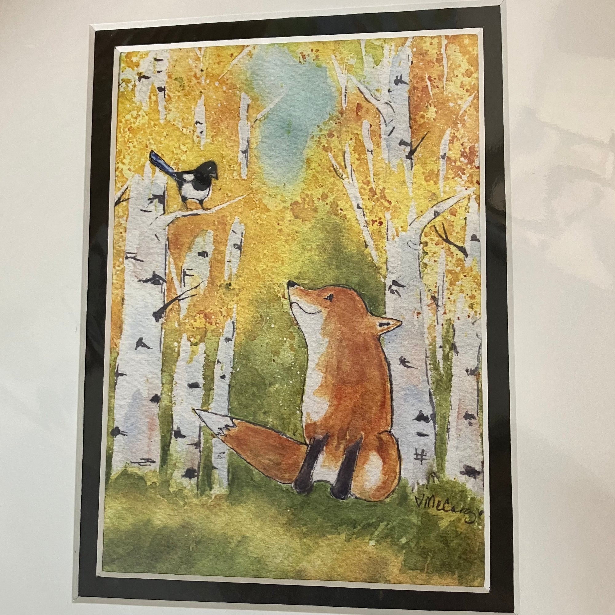 Fall Fox Print