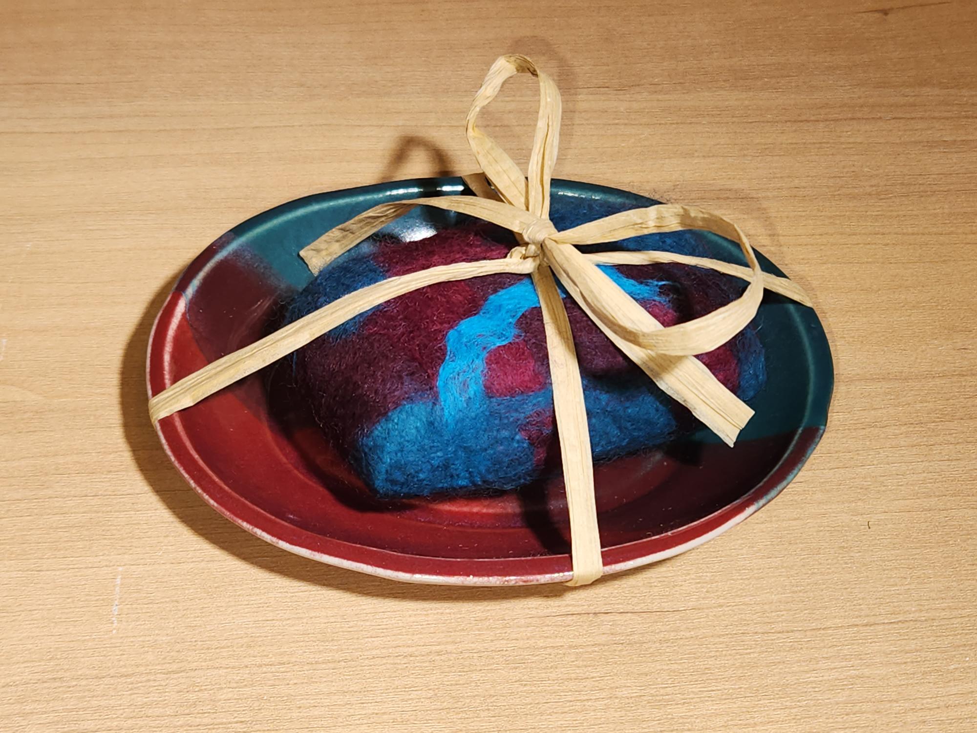 Felted Soaps and Dishes