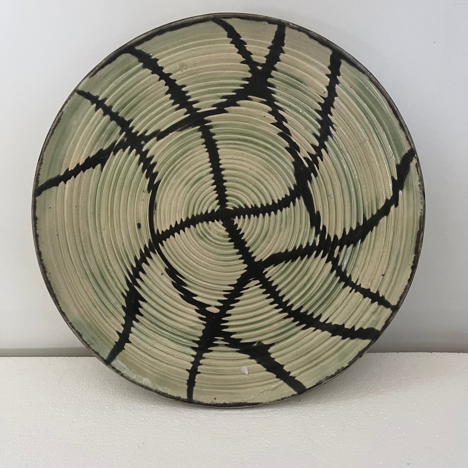 Green Geometry Plates