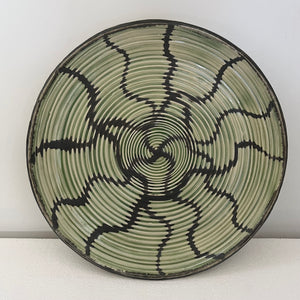 Green Geometry Plates