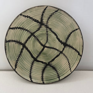 Green Geometry Plates