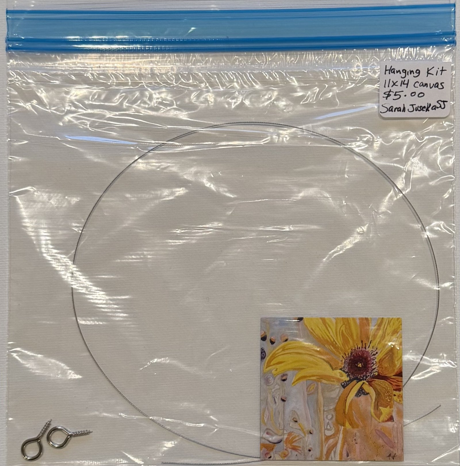 Hanging Kit (size 11"x14" Vertical Canvas)