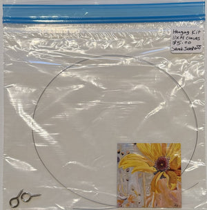 Hanging Kit (size 11"x14" Vertical Canvas)