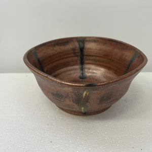 Veined copper bowls