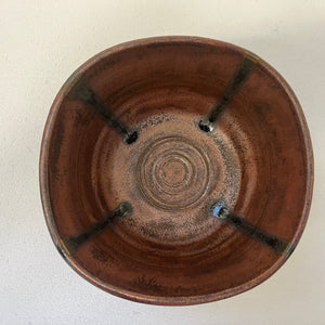 Veined copper bowls