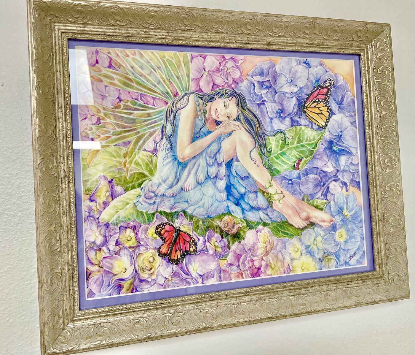 Hydralei, Summer Queen framed art
